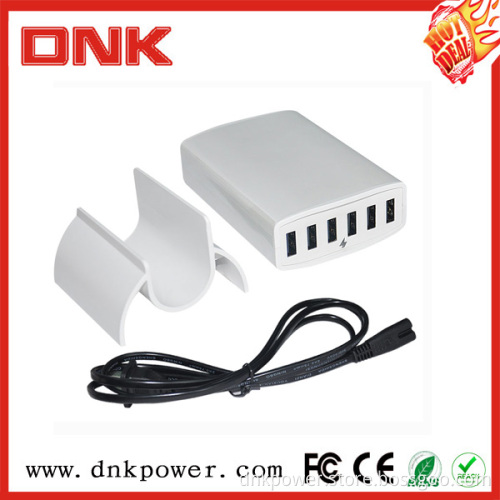Universal 6 Port Battery Solar Mobile Phone USB Charger (DNK-HC019)